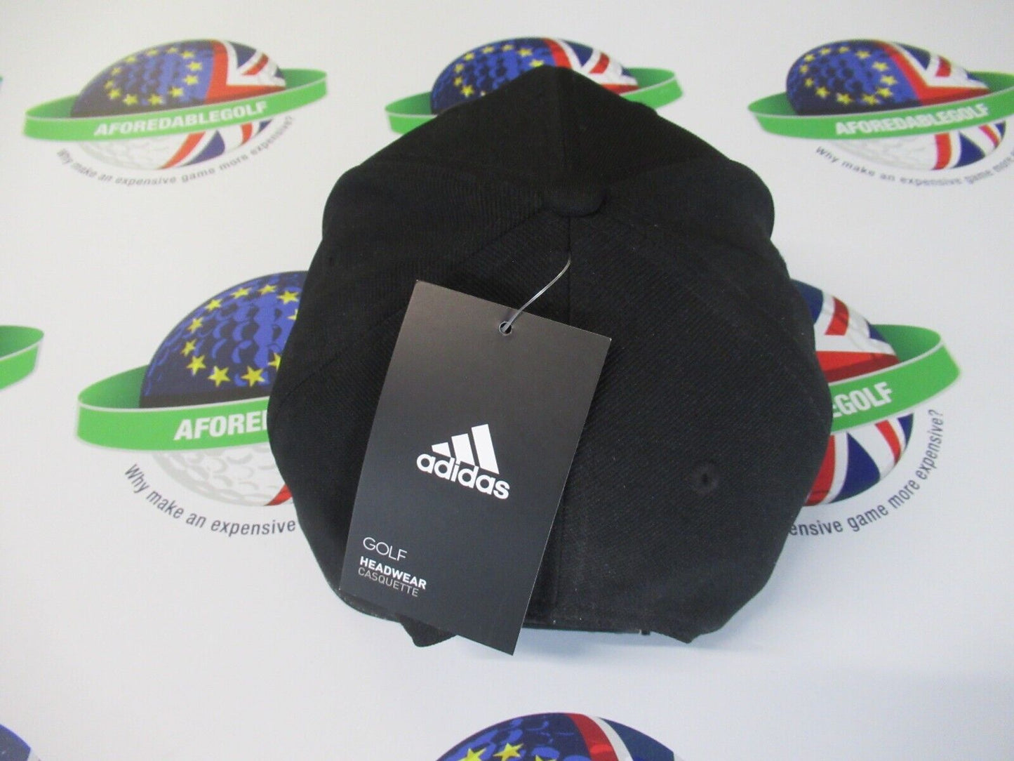 adidas golf square deboss snap back adjustable cap