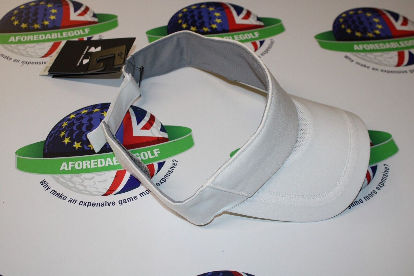 Under Armour Iso-Chill Launch Run Visor - White - New