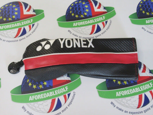 used yonex ezone black/red/white fairway head cover
