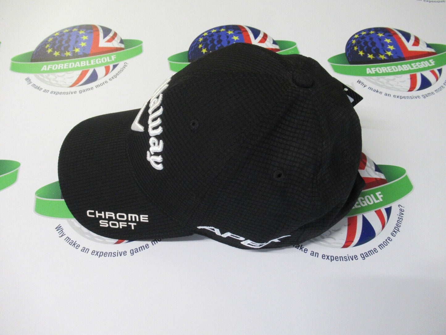 callaway golf tour authentic performance pro adjustable black golf cap epic apex