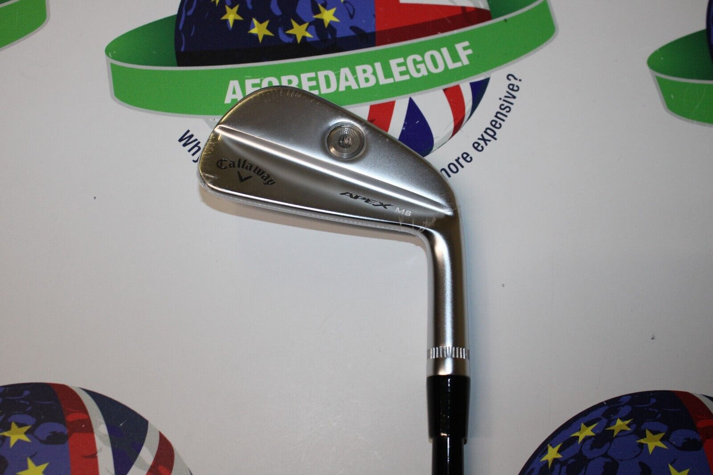 new callaway apex mb forged 4 iron mmt type 304-ss 95g graphite stiff flex