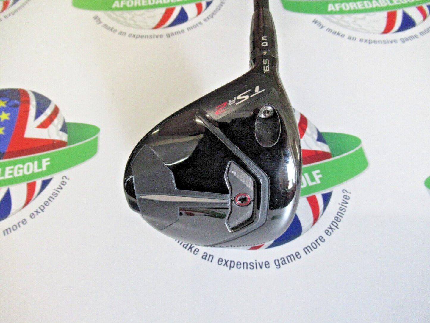 used titleist left hand tsr2 16.5 degree wood hzrdus cb 5.0 60g shaft light flex