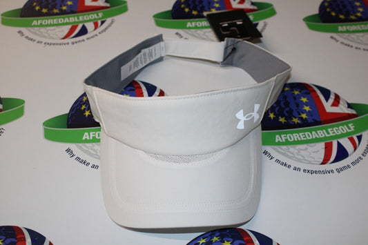 Under Armour Iso-Chill Launch Run Visor - White - New