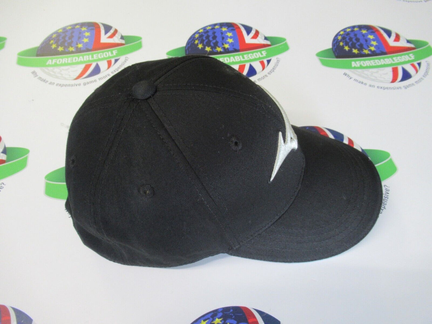 mizuno rb cotton twill adjustable black golf cap