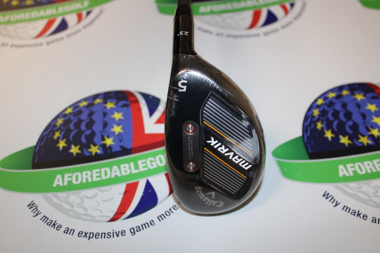 new callaway mavrik 23 degree #5 hybrid project x catalyst 65 5.5 regular flex