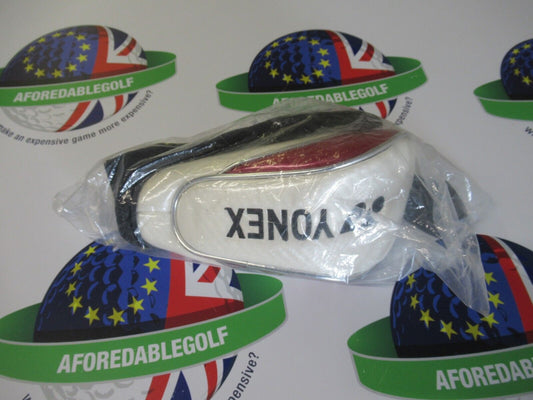 new yonex ezone xp white/silver/magenta hybrid/rescue head cover