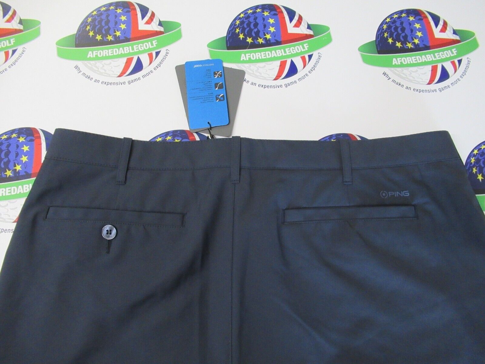 Ping Bradley Navy Golf Trousers Waist 36