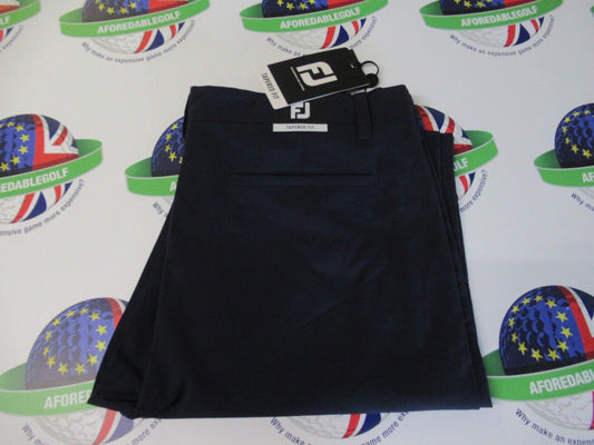 Footjoy Ace Tapered Fit Trousers Navy Waist 34" X Leg 32"