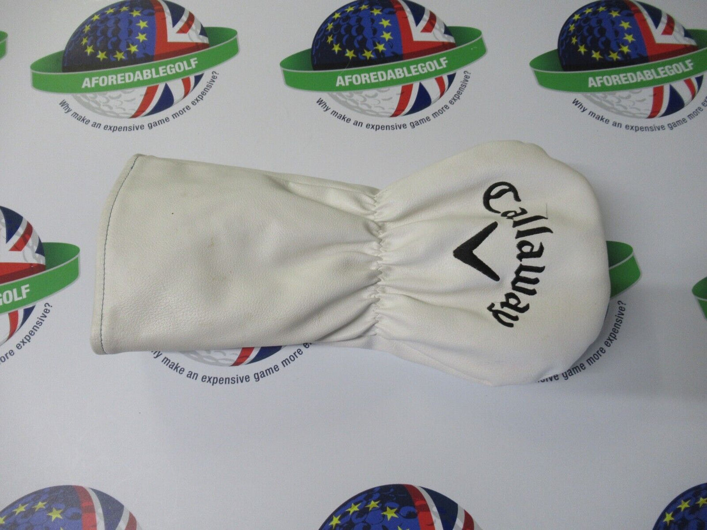 used callaway xr white driver head cover