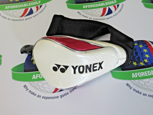 used yonex ezone xp white/magenta/silver fairway head cover