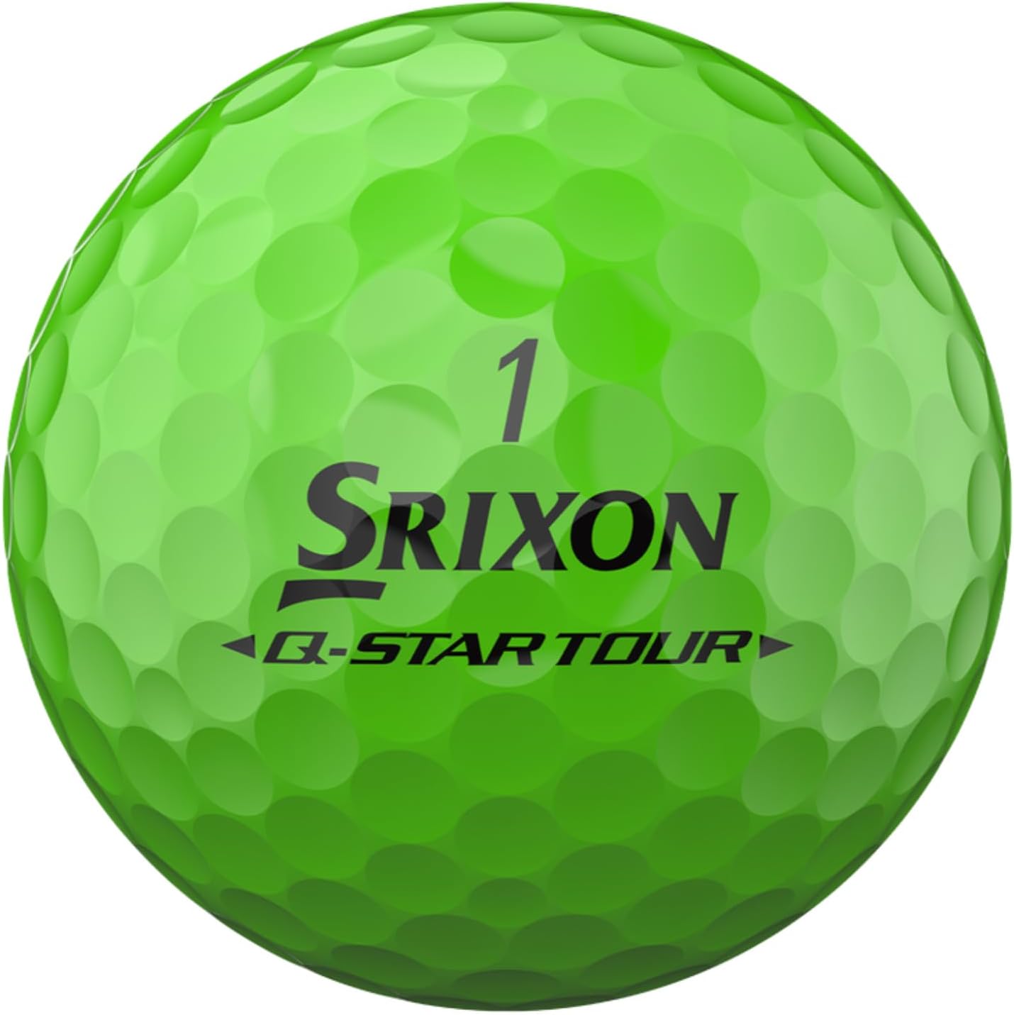 New 12 Srixon Q-Star Tour Divide Green/White Golf Balls