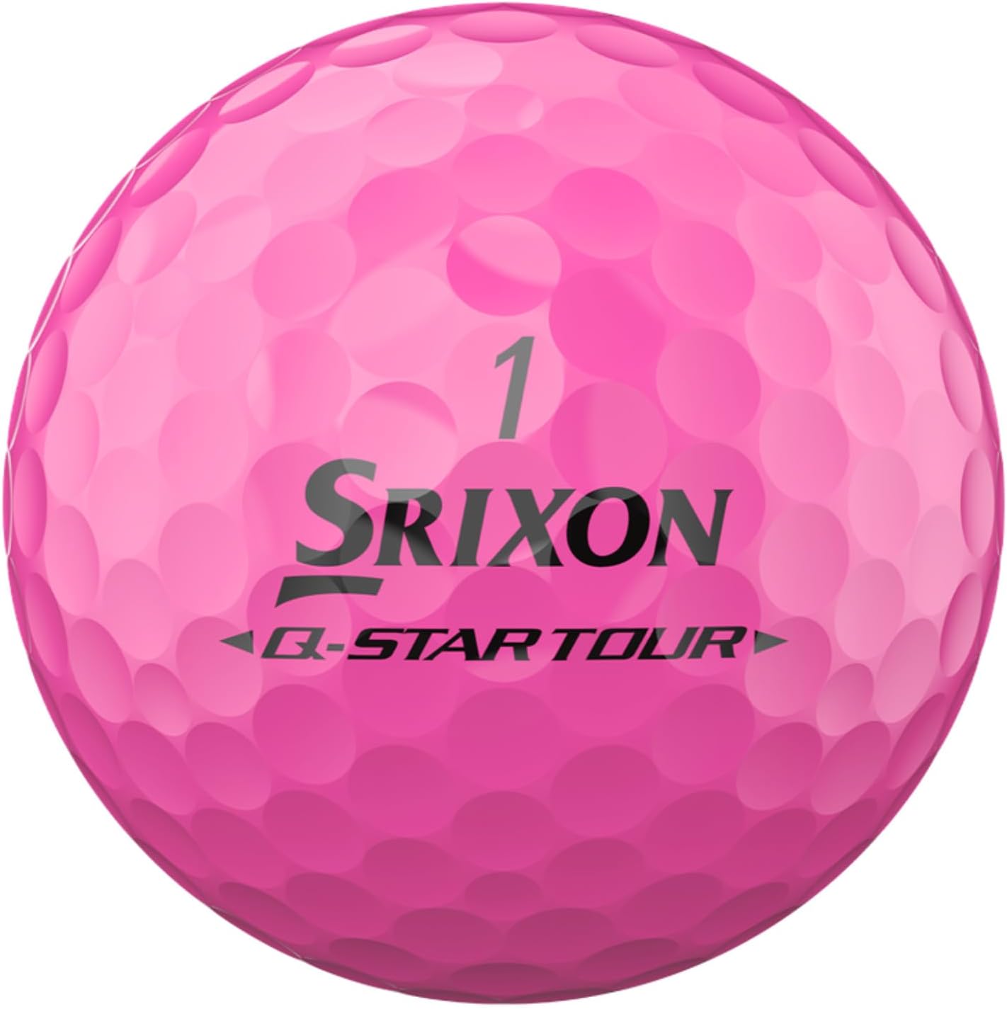 New 12 Srixon Q-Star Tour Divide Pink/White Golf Balls