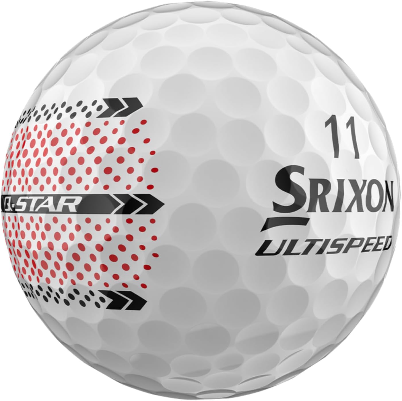 New 12 Srixon Q-Star Ultispeed Trackline Golf Balls
