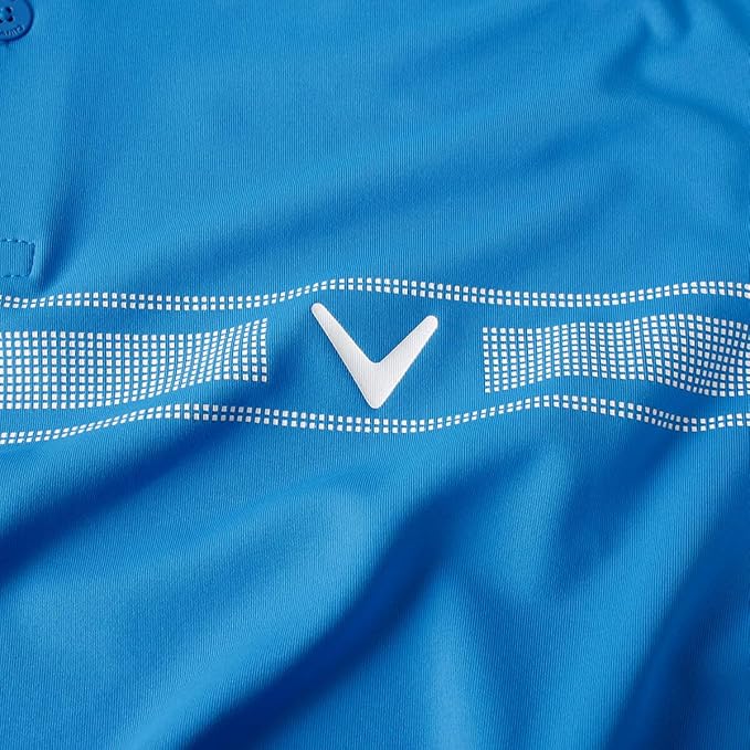 Callaway Odyssey Block Opti-Dri Swing Tech Polo Shirt Brillant Blue Medium