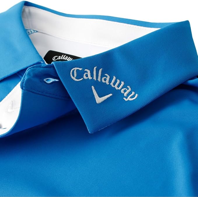 Callaway Odyssey Block Opti-Dri Swing Tech Polo Shirt Brillant Blue Medium