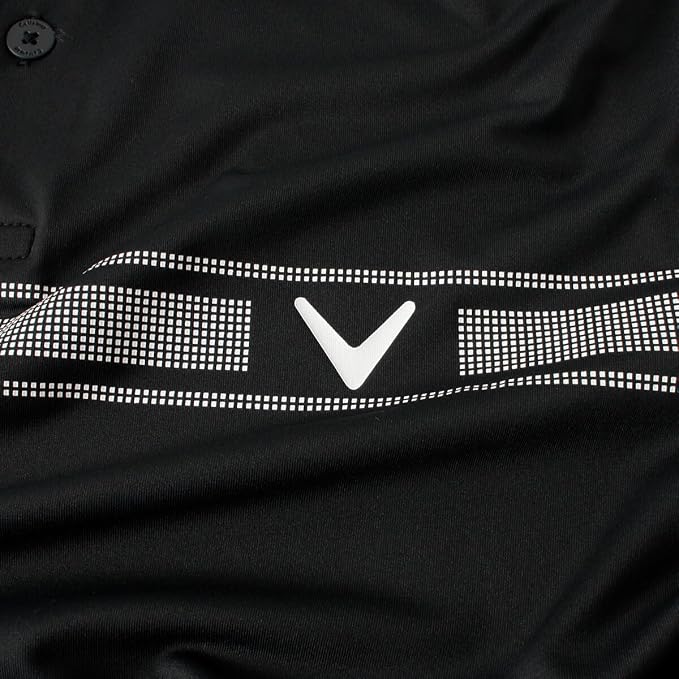 Callaway Odyssey Block Opti-Dri Swing Tech Polo Shirt Caviar Large