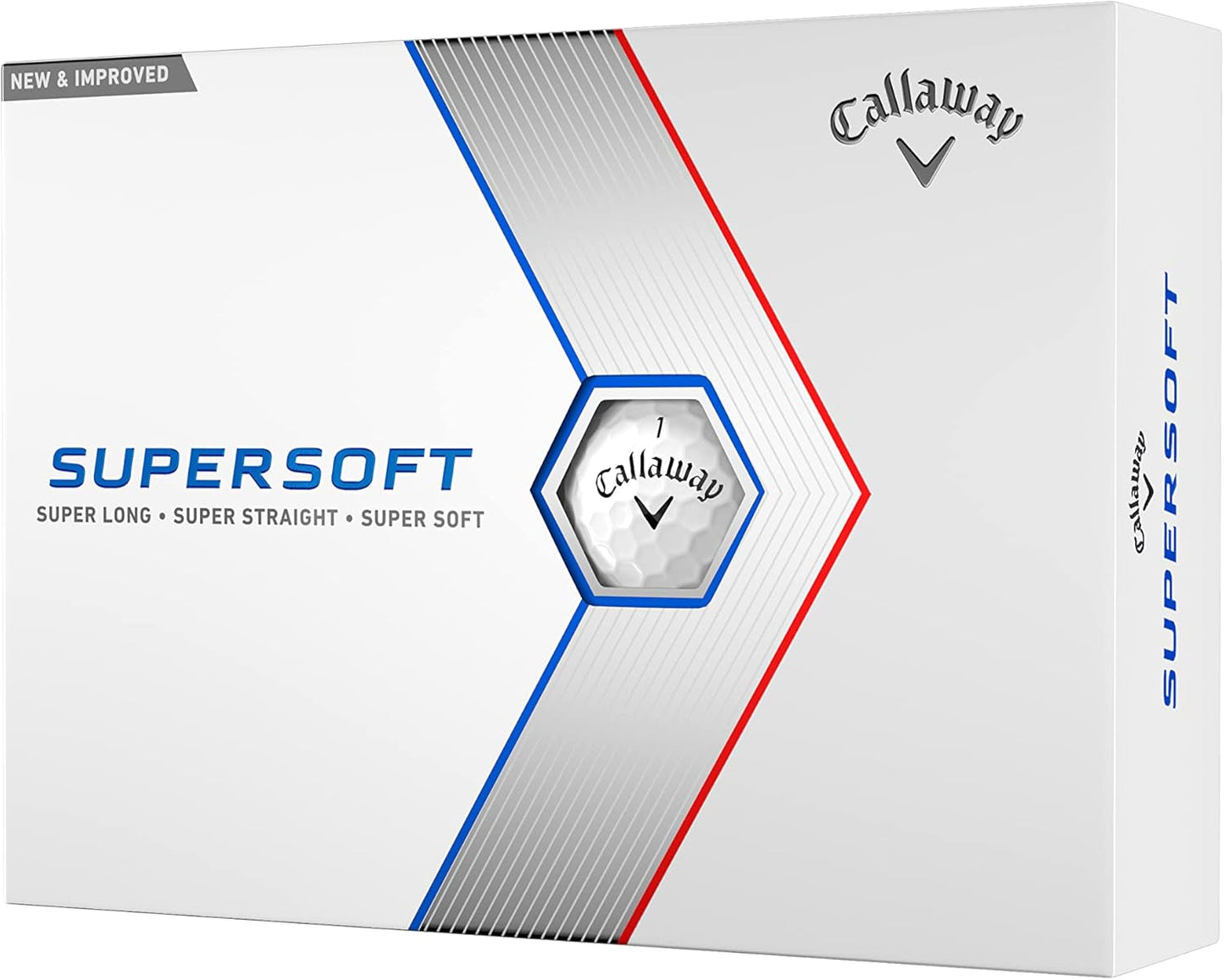 New 1 Dozen Callaway Supersoft Golf Balls