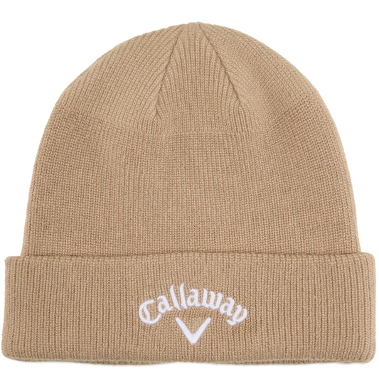 Callaway Golf Tour Authentic Khaki Autumn/Winter Beanie Hat