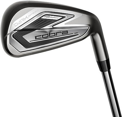 Used Cobra Dark Speed 7 Iron KBS Tour Lite 95 Steel Shaft Regular Flex