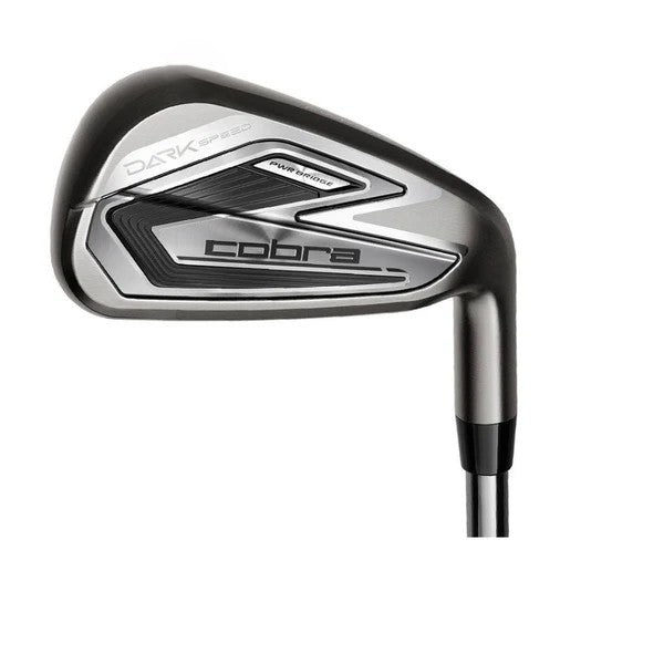 Used Cobra Dark Speed 9 Iron Cobra Ultralight Steel Shaft Regular Flex