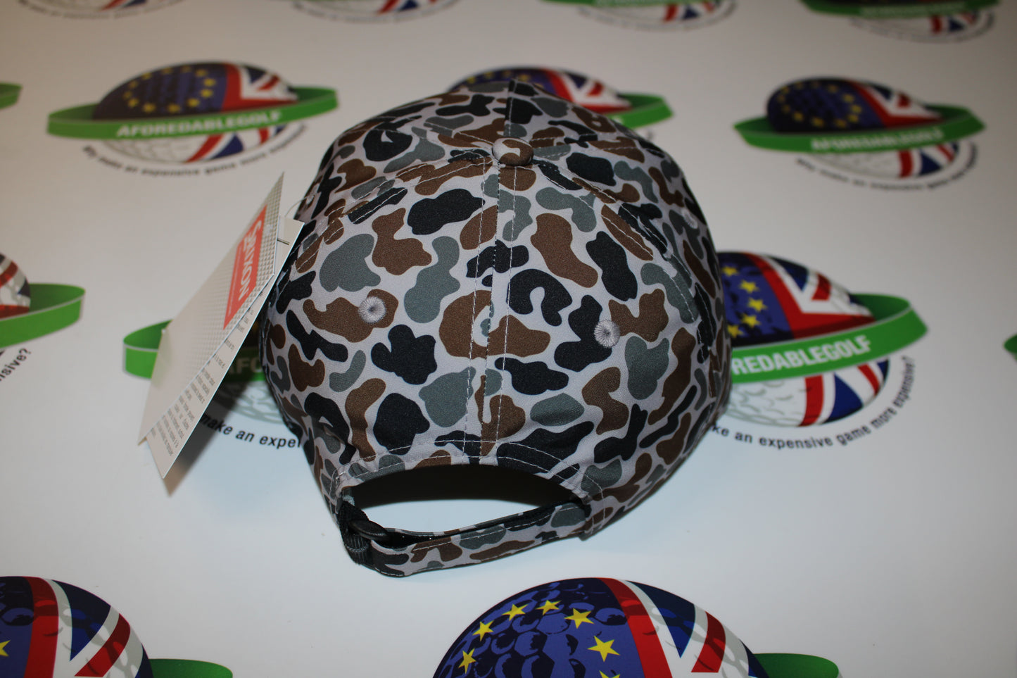Srixon Camo Grey Limited Edition Adjustable Golf Cap