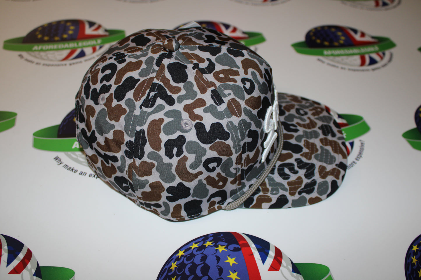 Srixon Camo Grey Limited Edition Adjustable Golf Cap