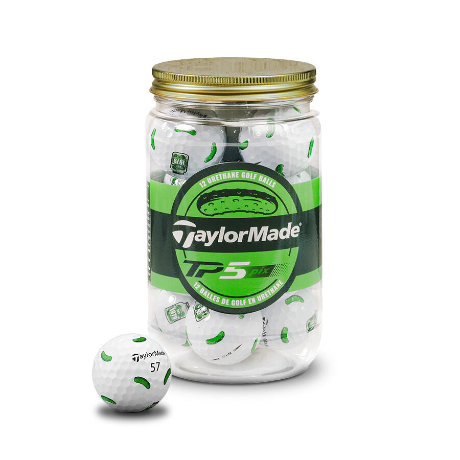 new 12 taylormade vault limited edition tp5 pix pickle golf balls