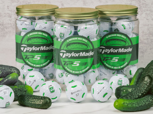 New 12 Taylormade Vault Limited Edition TP5 Pix Pickle Golf Balls