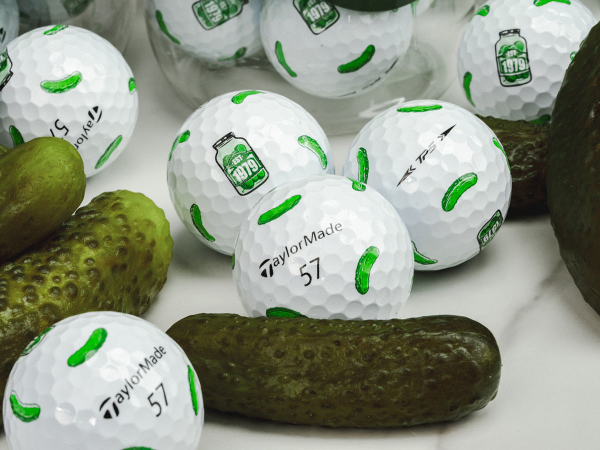 new 12 taylormade vault limited edition tp5 pix pickle golf balls