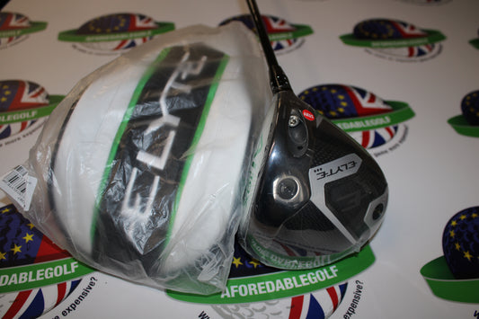 New Callaway Elyte Triple Diamond 9 Degree Driver Project X Hzrdus Red RDX Smoke 60G Stiff Flex