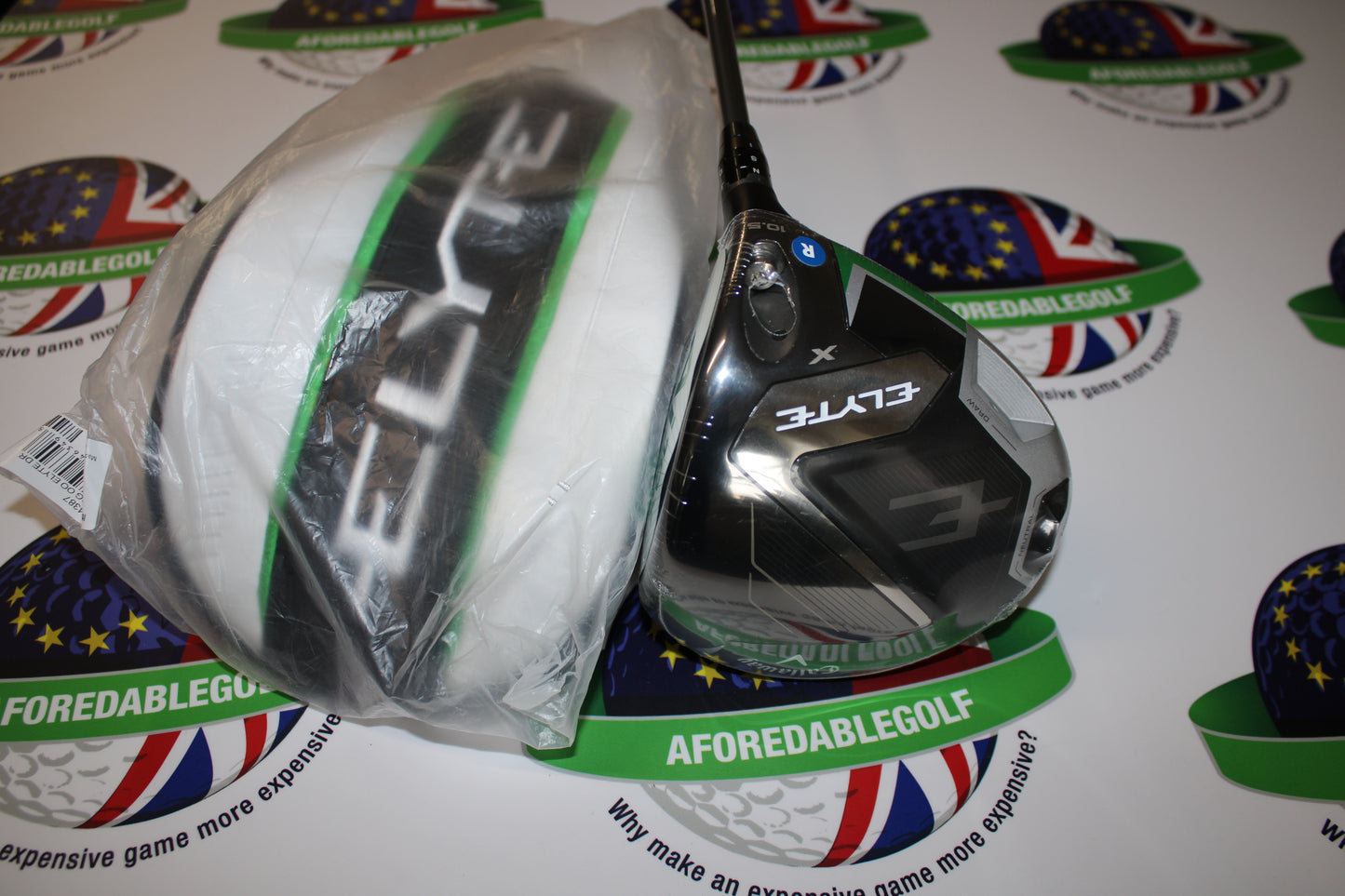 New Callaway Elyte 12° Driver Project X Cypher Forty 5.0 Graphite Shaft Light Flex