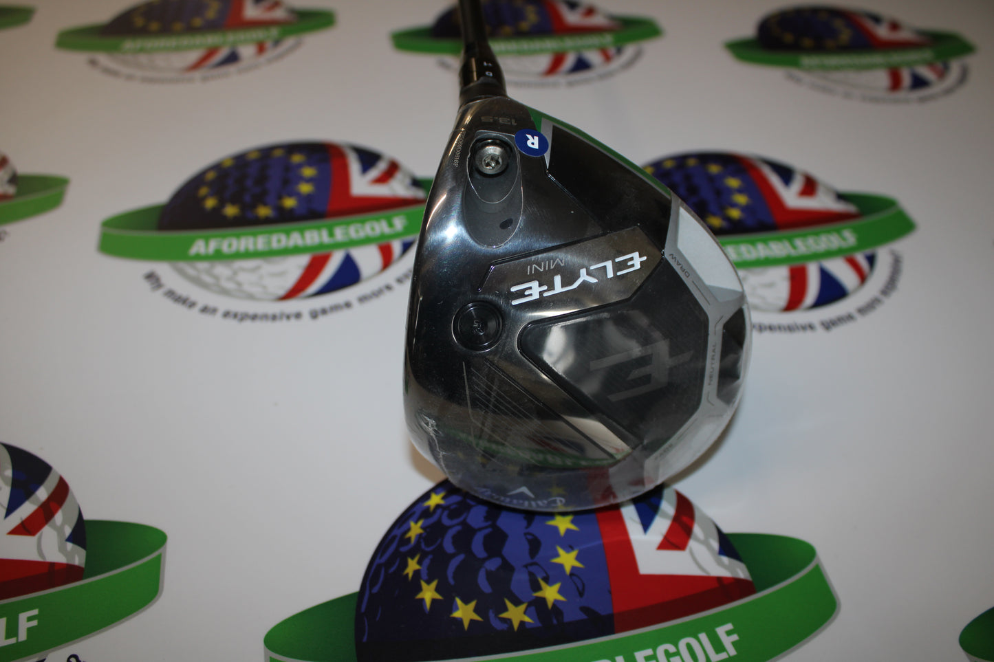New Callaway Elyte 13.5 Degree Mini Driver Mitsubishi Chemical Tensei Black 1K 65G Stiff Flex