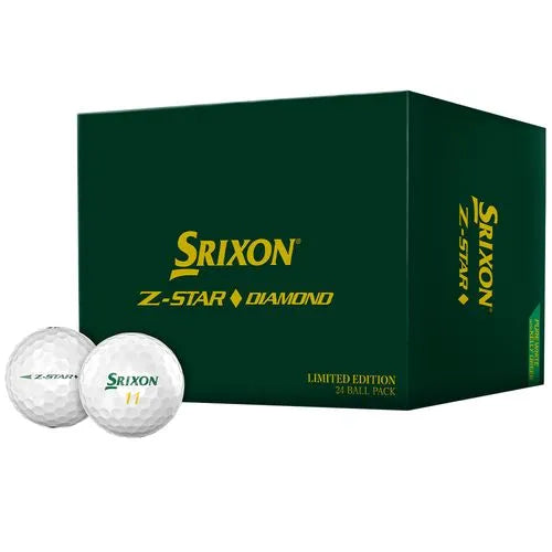 Srixon Z-STAR DIAMOND Limited Edition Masters Golf Balls 2 Dozen In Presentation Box