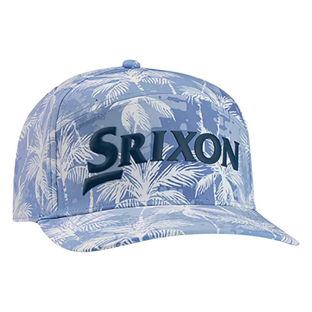 Srixon Hawaii Palms Limited Edition Snap Back Adjustable Golf Cap Blue/White