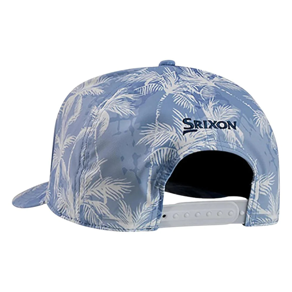 Srixon Hawaii Palms Limited Edition Snap Back Adjustable Golf Cap Blue/White
