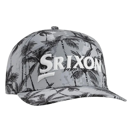 Srixon Hawaii Palms Limited Edition Snap Back Adjustable Golf Cap Grey/Black