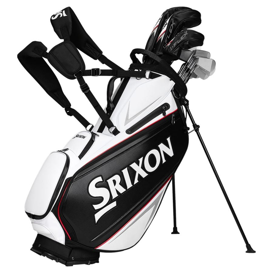 Srixon Tour Black/White/Red Golf Stand Bag