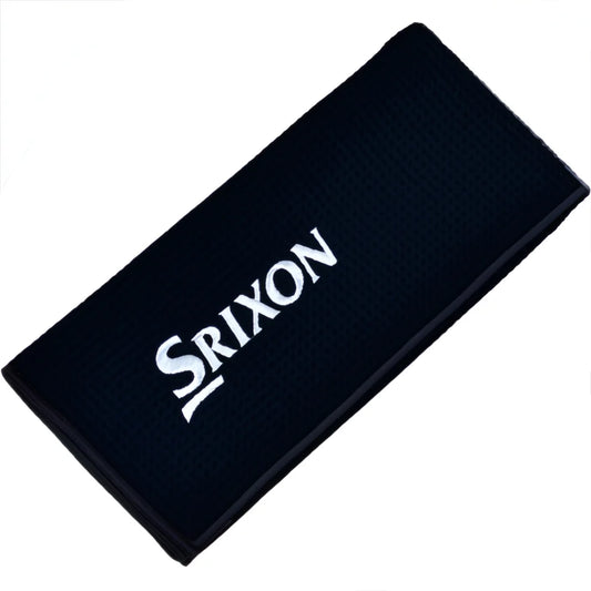 Srixon 16” X 24” Black Trifold Bag Towel