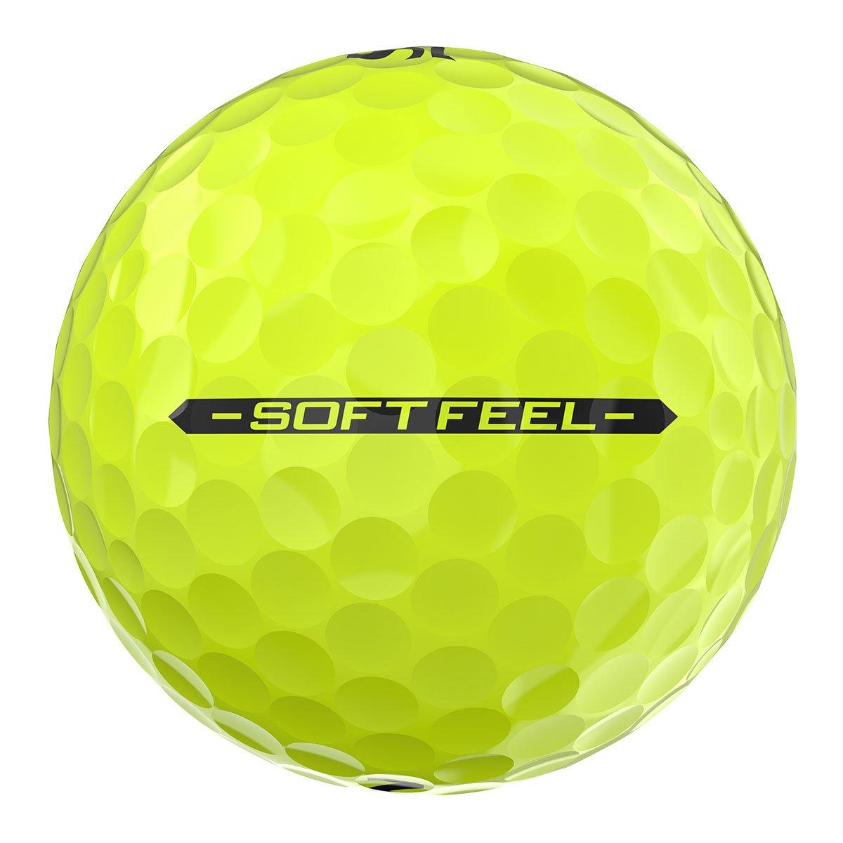 12 Srixon Soft Feel Yellow Golf Balls