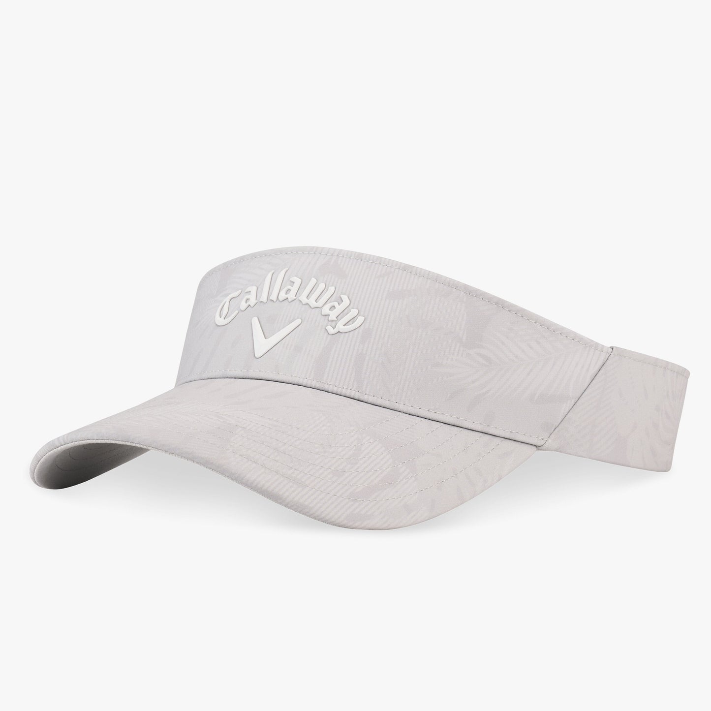 New Callaway Golf Liquid Metal Adjustable Grey Palm Breeze Visor