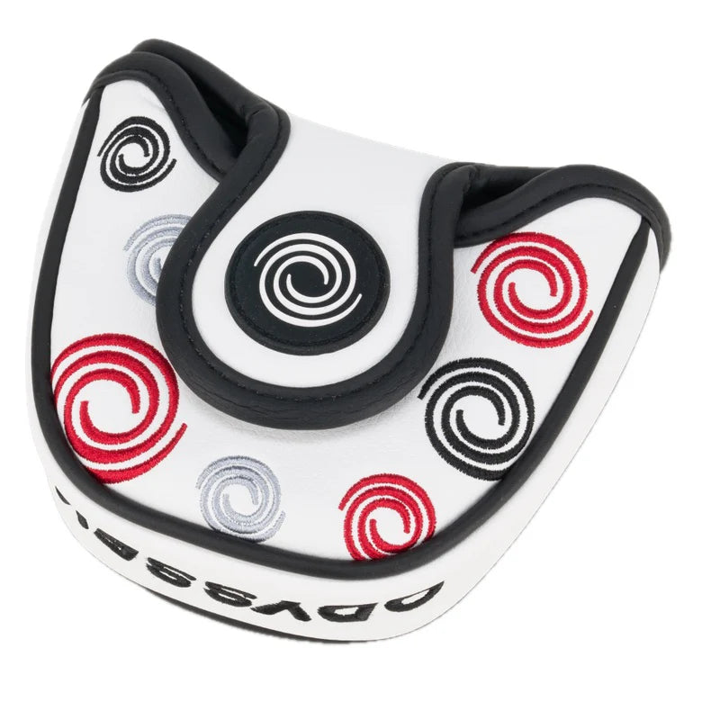 New Odyssey Swirl White Mallet Putter Head Cover