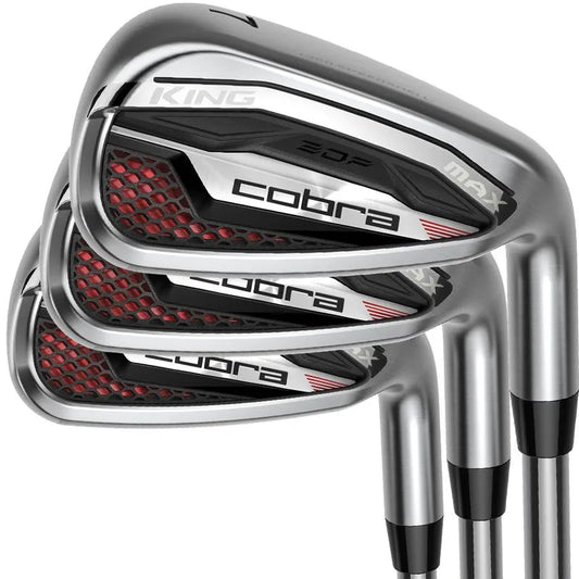 New Cobra King 3DP Max Iron Set 6-PW Ultralite 45G Graphite Shafts Lite Flex