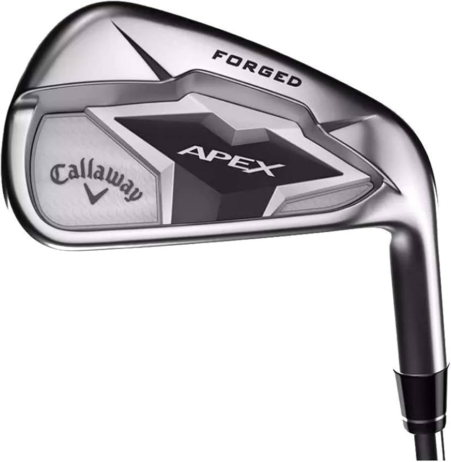 Used Callaway Apex Pro '19 Iron Set 4-PW+AW Aerotech Steelfiber FC90 Shafts Regular