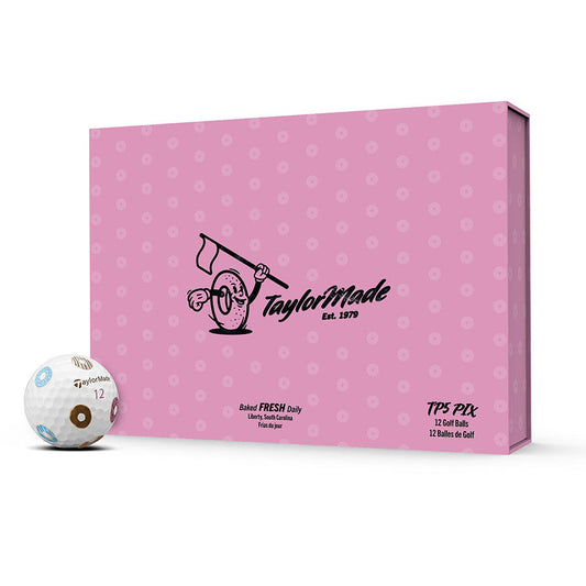 New 12 Taylormade Vault Limited Edition Tp5 Pix Donut Golf Balls