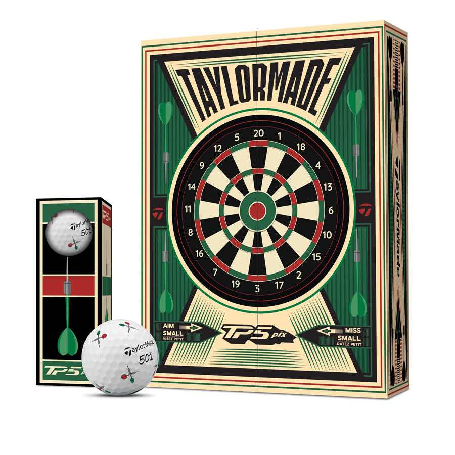 New 12 Taylormade Vault Limited Edition Tp5 Pix Darts Golf Balls