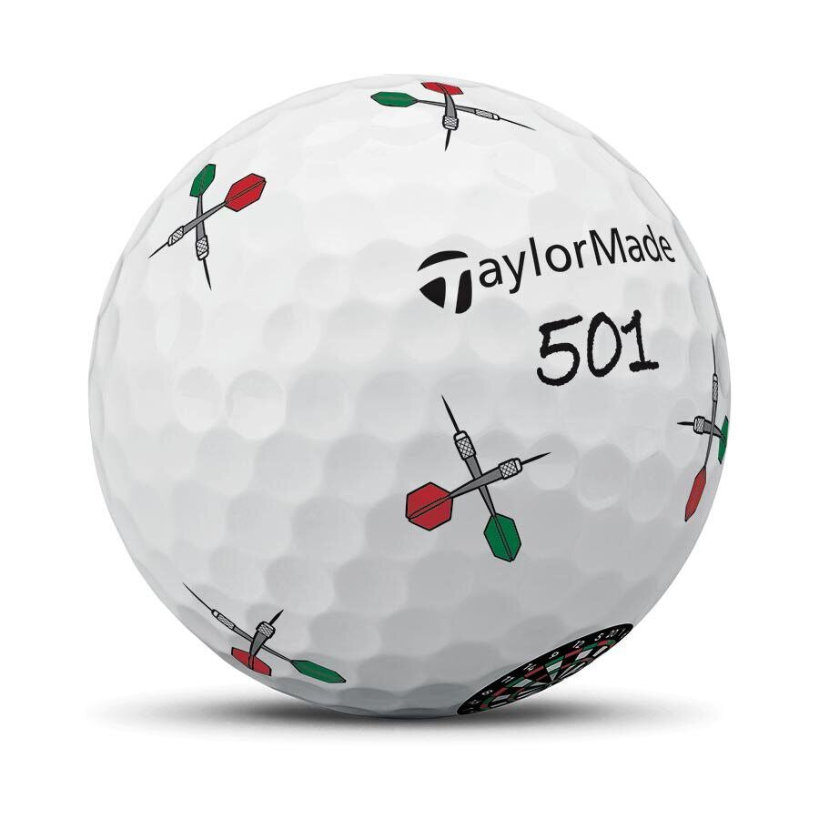 New 12 Taylormade Vault Limited Edition Tp5 Pix Darts Golf Balls