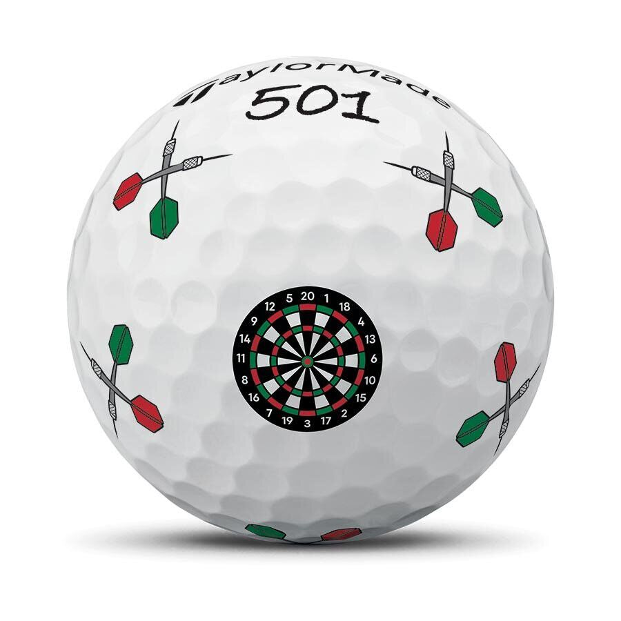 New 12 Taylormade Vault Limited Edition Tp5 Pix Darts Golf Balls