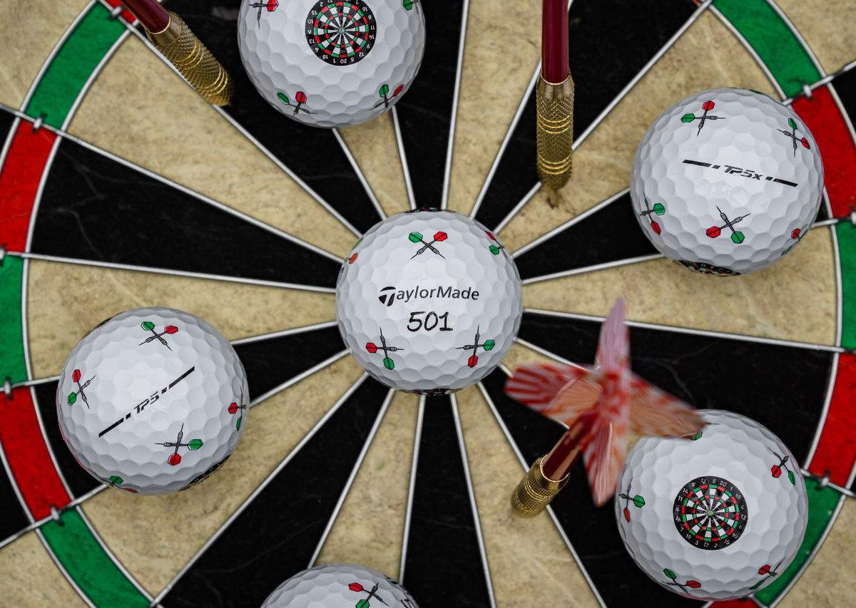 New 12 Taylormade Vault Limited Edition Tp5 Pix Darts Golf Balls
