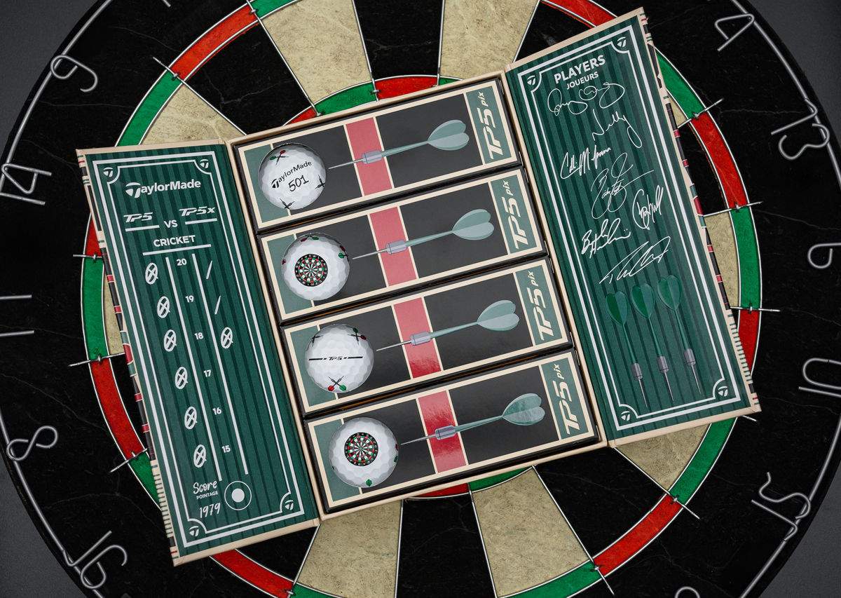 New 12 Taylormade Vault Limited Edition Tp5 Pix Darts Golf Balls