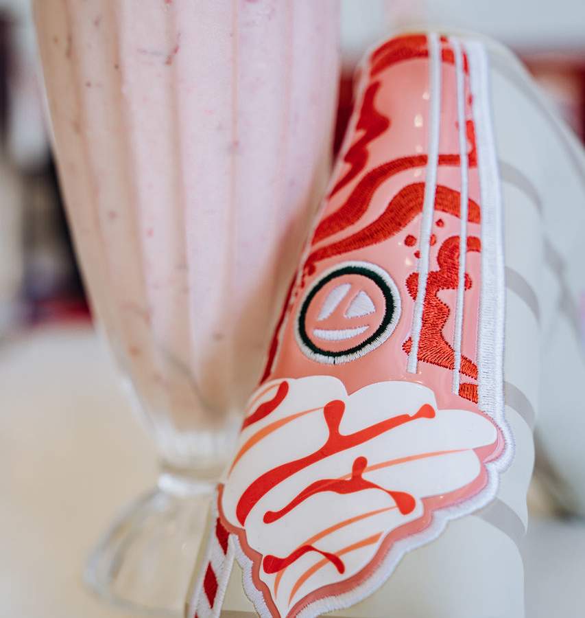 New Taylormade Vault Limited Edition Strawberry Dreamin' Blade Putter Head Cover
